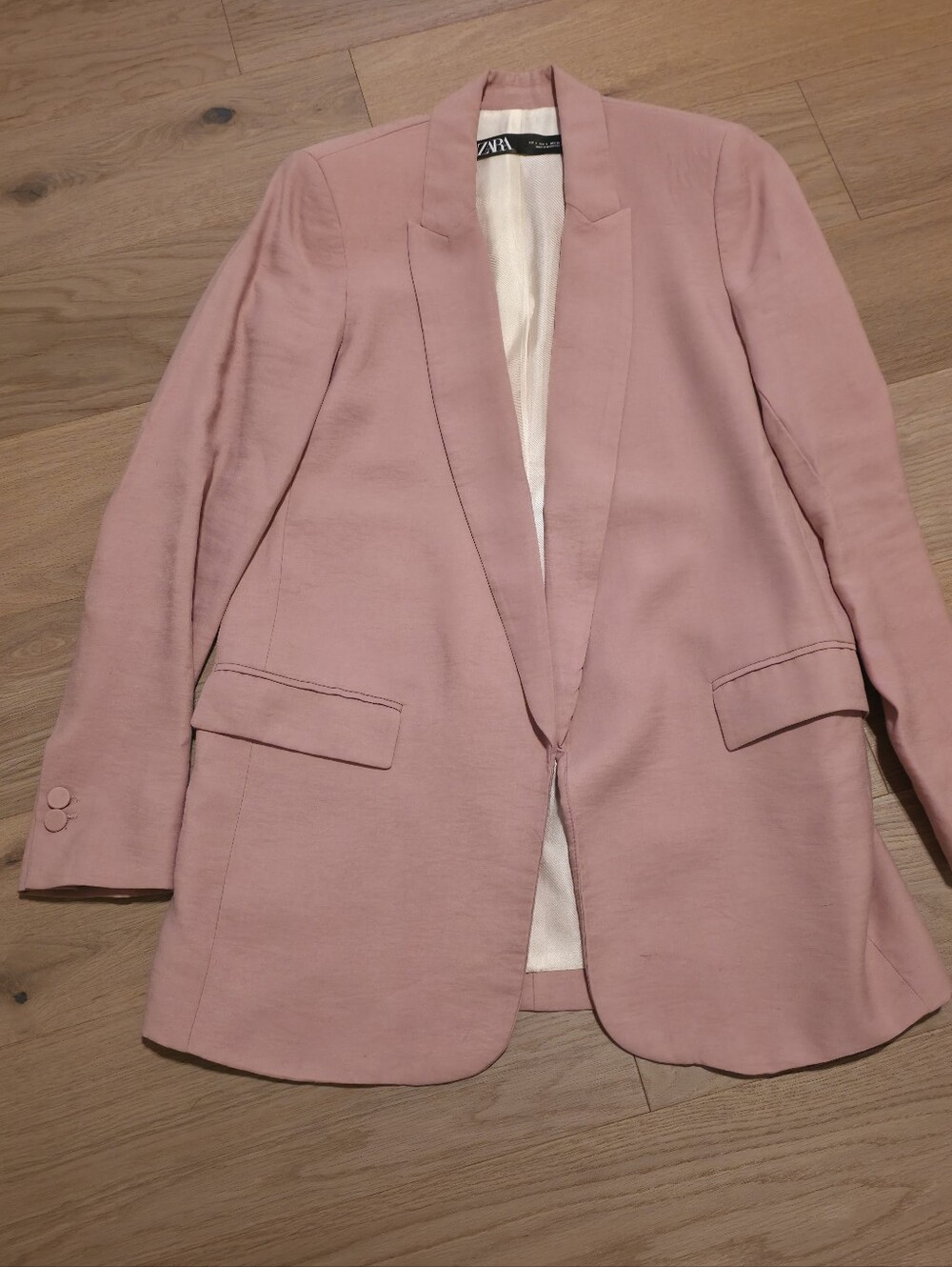 Zara Dusty Rose Blazer Jacket